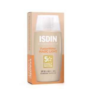 ضد آفتاب ایزدین رنگی فیوژن واتر مجیک اصل SPF50