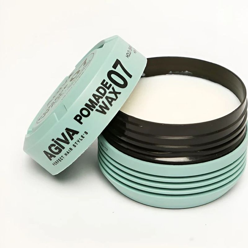 Agiva Pomade Wax 07 (2) واکس مو آگیوا شماره 07 اصل