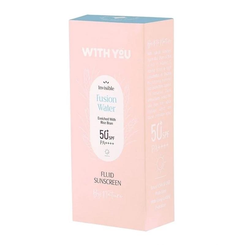 with you fusion water sunscreen (1) ضد آفتاب ویت یو فیوژن واتر
